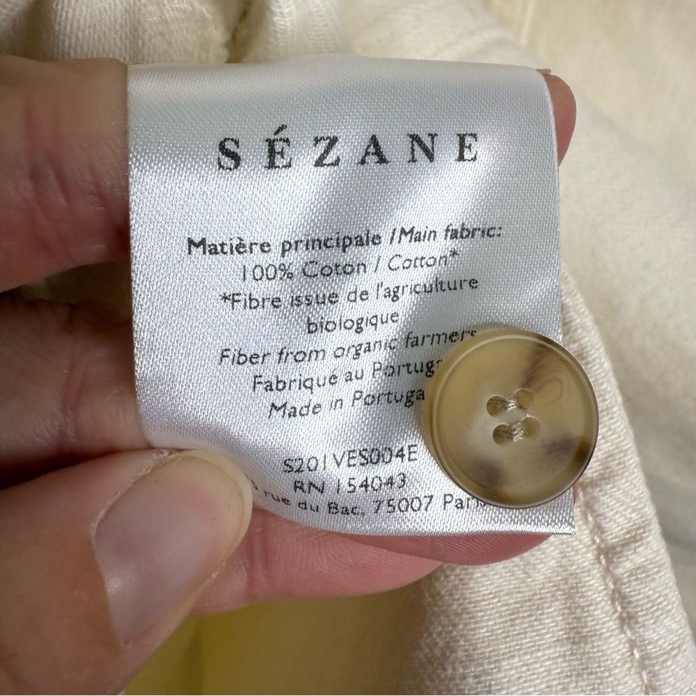 Sezane Ivory Will Jacket XS - Picture 6 of 7
